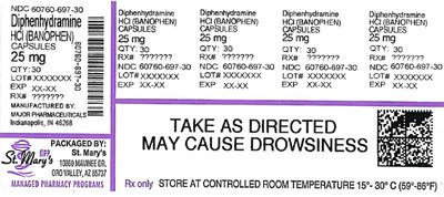 D (Diphenhydramine 60760 697 30)